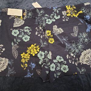 Loft floral shorts